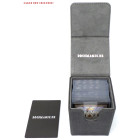 Docsmagic.de Premium Magnetic Flip Box (80) Silver + Deck Divider - MTG PKM YGO - Kartenbox Silber