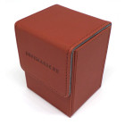 Docsmagic.de Premium Magnetic Flip Box (80) Copper + Deck Divider - MTG PKM YGO - Kartenbox Kupfer