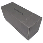 Docsmagic.de Premium Magnetic Tray Long Box Silver Small - Card Deck Storage - Kartenbox Aufbewahrung Transport Silber