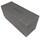 Docsmagic.de Premium Magnetic Tray Long Box Silver Small - Card Deck Storage - Kartenbox Aufbewahrung Transport Silber