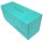 Docsmagic.de Premium Magnetic Tray Long Box Mint Small - Card Deck Storage - Kartenbox Aufbewahrung Transport Aqua