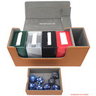 Docsmagic.de Premium Magnetic Tray Long Box Gold Small - Card Deck Storage - Kartenbox Aufbewahrung Transport Gold