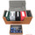Docsmagic.de Premium Magnetic Tray Long Box Gold Small - Card Deck Storage - Kartenbox Aufbewahrung Transport Gold