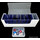 Docsmagic.de Premium Magnetic Tray Long Box White Medium - Card Deck Storage - Kartenbox Aufbewahrung Transport Weiss