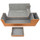 Docsmagic.de Premium Magnetic Tray Long Box Gold Medium - Card Deck Storage - Kartenbox Aufbewahrung Transport Gold