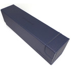 Docsmagic.de Premium Magnetic Tray Long Box Dark Blue Large - Card Deck Storage - Kartenbox Aufbewahrung Transport Dunkelblau
