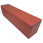 Docsmagic.de Premium Magnetic Tray Long Box Copper Large - Card Deck Storage - Kartenbox Aufbewahrung Transport Kupfer