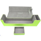 Docsmagic.de Premium Magnetic Tray Long Box Light Green Large - Card Deck Storage - Kartenbox Aufbewahrung Transport Hellgrün