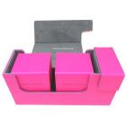 Docsmagic.de Premium Magnetic Tray Long Box Pink Small + 2 Flip Boxes - Rosa