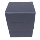 Docsmagic.de Premium Magnetic Tray Long Box Dark Blue Medium + 3 Flip Boxes - Dunkelblau