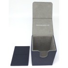 Docsmagic.de Premium Magnetic Tray Long Box Dark Blue Medium + 3 Flip Boxes - Dunkelblau