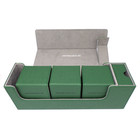 Docsmagic.de Premium Magnetic Tray Long Box Dark Green...