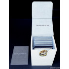 Docsmagic.de Premium Magnetic Tray Long Box White Medium + 3 Flip Boxes - Weiss