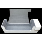 Docsmagic.de Premium Magnetic Tray Long Box White Medium + 3 Flip Boxes - Weiss