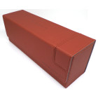Docsmagic.de Premium Magnetic Tray Long Box Copper Medium + 3 Flip Boxes - Kupfer