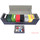 Docsmagic.de Premium Magnetic Tray Long Box Dark Blue Large + 4 Flip Boxes - Dunkelblau