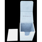 Docsmagic.de Premium Magnetic Tray Long Box White Large + 4 Flip Boxes - Weiss