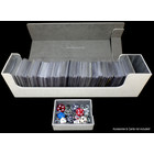 Docsmagic.de Premium Magnetic Tray Long Box White Large + 4 Flip Boxes - Weiss