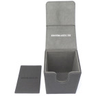 Docsmagic.de Premium Magnetic Tray Long Box Silver Large + 4 Flip Boxes - Silber
