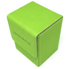 Docsmagic.de Premium Magnetic Tray Long Box Light Green Large + 4 Flip Boxes - Hellgrün