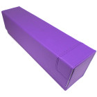 Docsmagic.de Premium Magnetic Tray Long Box Purple Large + 4 Flip Boxes - Lila