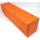 Docsmagic.de Premium Magnetic Tray Long Box Orange Large + 4 Flip Boxes - Orange