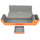 Docsmagic.de Premium Magnetic Tray Long Box Orange Large + 4 Flip Boxes - Orange