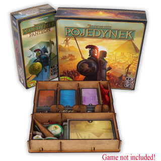 Docsmagic.de Organizer Insert for 7 Wonders Duel Box - Einsatz