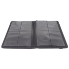 Docsmagic.de Pro-Player Premium 4/8-Pocket Album Black - 160 Card Binder - MTG - PKM - YGO - Kartenalbum Schwarz