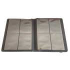 Docsmagic.de Pro-Player Premium 4/8-Pocket Album Silver - 160 Card Binder - MTG - PKM - YGO - Kartenalbum Silber