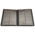 Docsmagic.de Pro-Player Premium 4/8-Pocket Album Brown - 160 Card Binder - MTG - PKM - YGO - Kartenalbum Braun