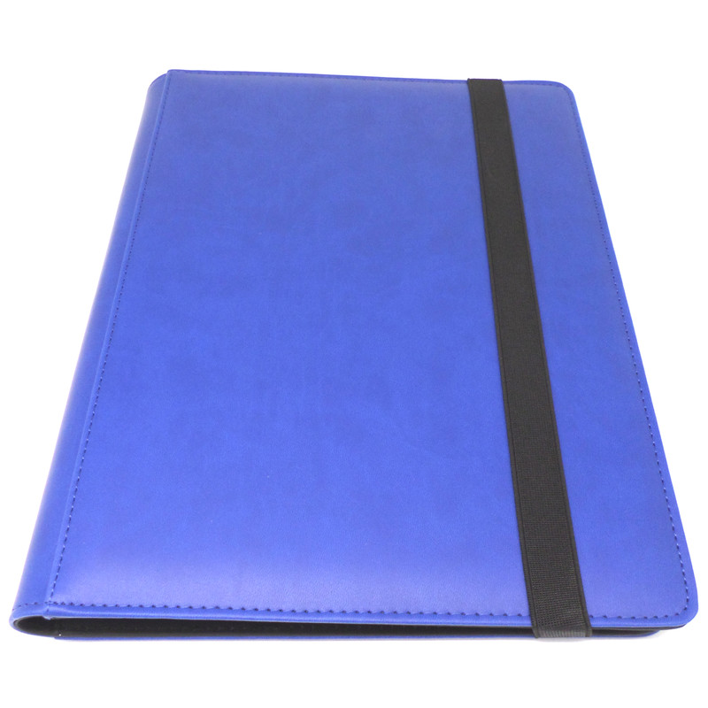Docsmagic.de Pro-Player Premium 9/18-Pocket Album Light Blue 360 Card Binder 
