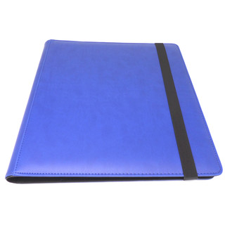 Docsmagic.de Pro-Player Premium 12/24-Pocket Playset Album Dark Blue - 480 Card Binder - MTG - PKM - YGO - Kartenalbum Dunkelblau