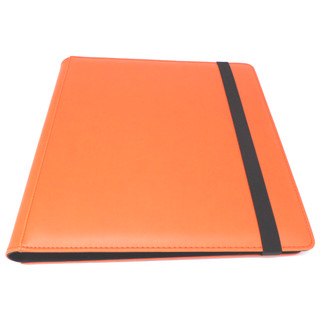 Docsmagic.de Pro-Player Premium 12/24-Pocket Playset Album Orange - 480 Card Binder - MTG - PKM - YGO