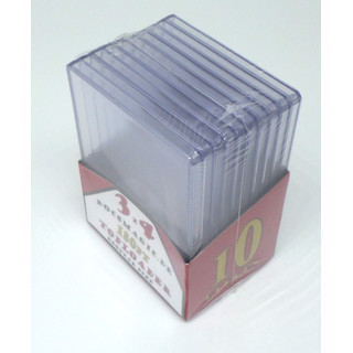 10 Docsmagic.de Toploader Super Thick 180pt - 3" x 4" - Standard Size - 70 x 96