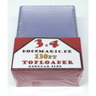 4 x 10 Docsmagic.de Toploader Extra Thick 130pt - 3" x 4" - Standard Size - 70 x 96