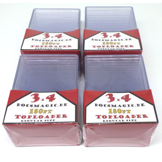4 x 10 Docsmagic.de Toploader Extra Thick 180pt - 3" x 4" - Standard Size - 70 x 96