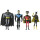 NJ Croce Masked Heroes Set incl. Robin, Batman, Batgirl & Nightwing Action Figure