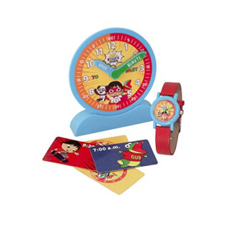 Bulbbotz Ryans World Time Teacher Demonstration Clock and Analogue Watch Set 2022095