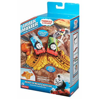 Fisher Price Thomas and Friends Trackmaster Motorised Railway Head To Head Crossing Track Pack DVF78
