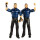 Mattel GBN57 - WWE Basis Actionfiguren (15 cm) 2er-Pack Sunil Singh & Samir Singh, Spielzeug ab 6 Jahren