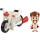 Mattel GCY50 - Disney Pixar Toy Story 4 Minis Duke Caboom und Stunt Motorrad, Minifigur mit Fahrzeug, Spielzeug ab 3 Jahre