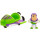 Mattel GCY63 - Disney Pixar Toy Story 4 Minis Buzz Lightyear und Raumschiff, Sammelfiguren mit Fahrzeug, Spielzeug ab 3 Jahre