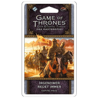 Irgendwer redet immer - Der Eiserne Thron - Das Kartenspiel 2. Edition - Deutsch