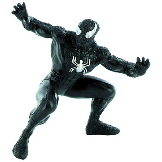 Comansi COMA96015 - Marvel Comics Minifigur Spider-Man, 7 cm, schwarz