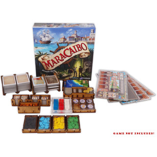 Docsmagic.de Insert + 4 Player Organizer for Maracaibo Box - Einsatz