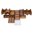 Docsmagic.de Insert + 4 Player Organizer for Maracaibo Box - Einsatz