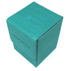 Docsmagic.de Premium Magnetic Flip Box (100) Mint + Deck Divider - MTG - PKM - YGO - Kartenbox Aqua