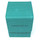 Docsmagic.de Premium Magnetic Flip Box (100) Mint + Deck Divider - MTG - PKM - YGO - Kartenbox Aqua