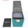 Docsmagic.de Premium Magnetic Flip Box (100) Mint + Deck Divider - MTG - PKM - YGO - Kartenbox Aqua